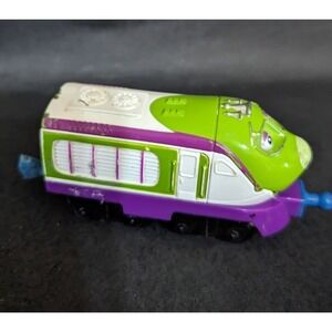 Chuggington Diecast Piper Train Engine Green Purple Learning Curve Toy